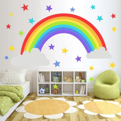 Somewhere Over the Rainbow Wall Sticker
