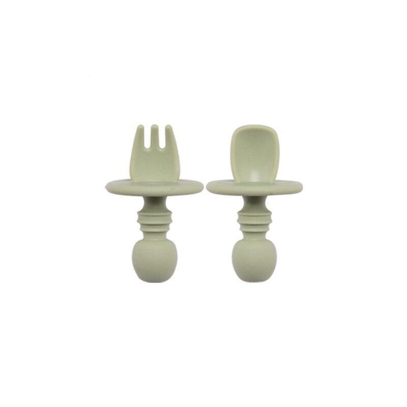 Stage 1 Silicone Fork and Spoon Set