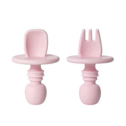 Stage 1 Silicone Fork and Spoon Set