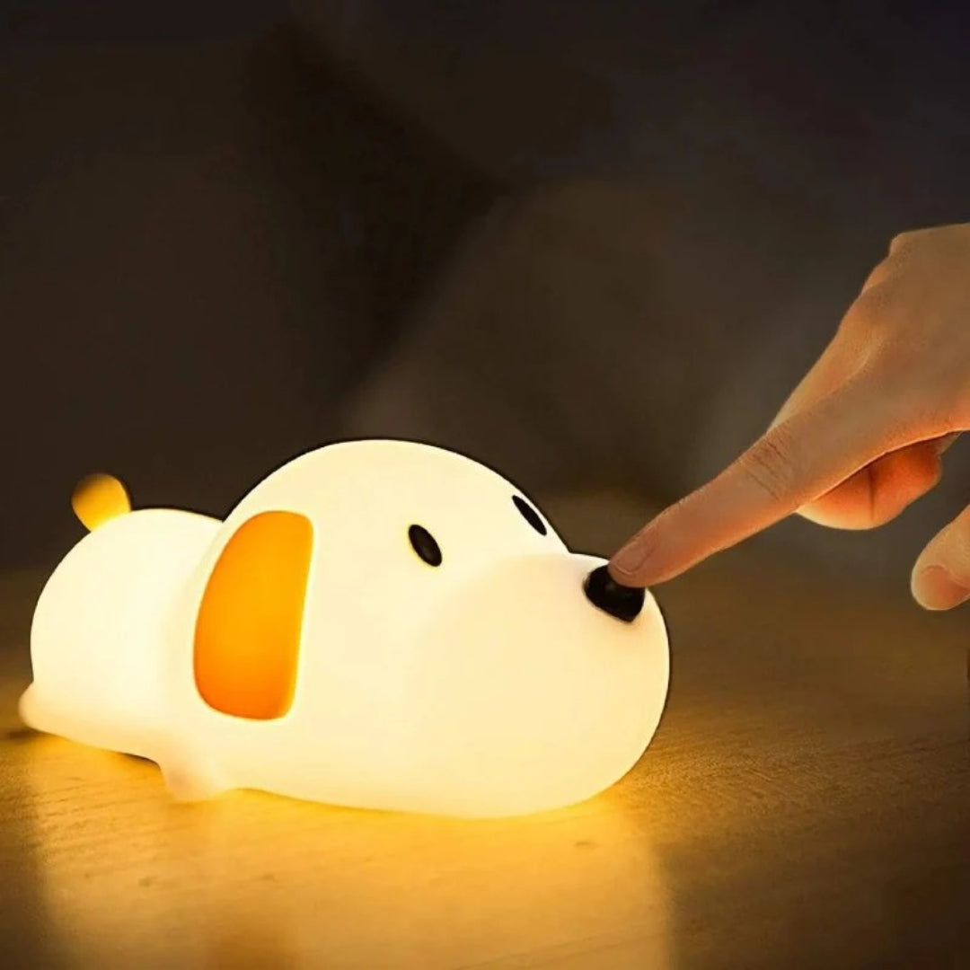 Rechargeable Silicone Night Light with Gentle Glow