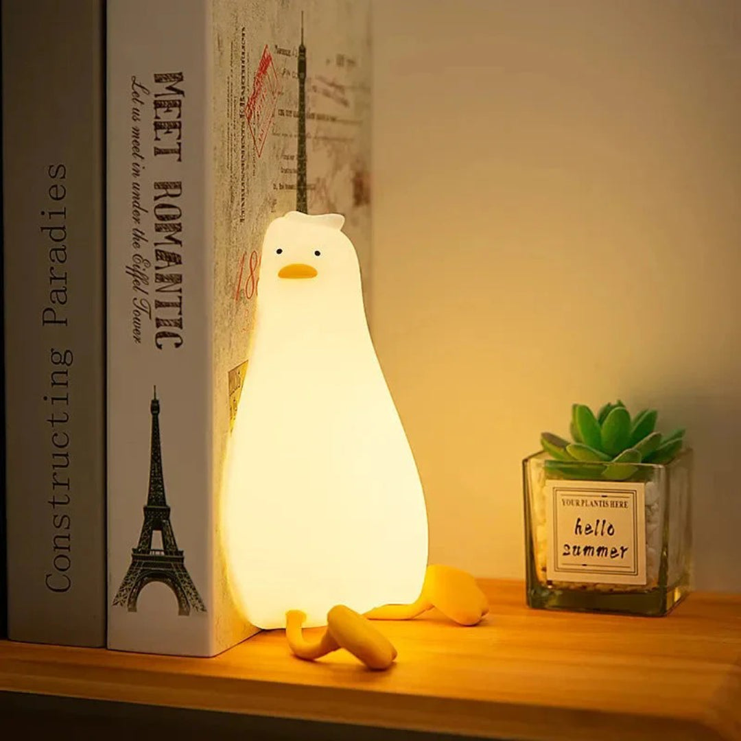 Rechargeable Silicone Night Light with Gentle Glow