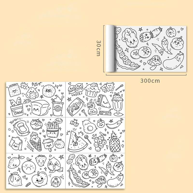 Paper Paint - Food Party product view