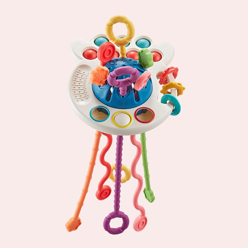 Silicone Pull String Toy