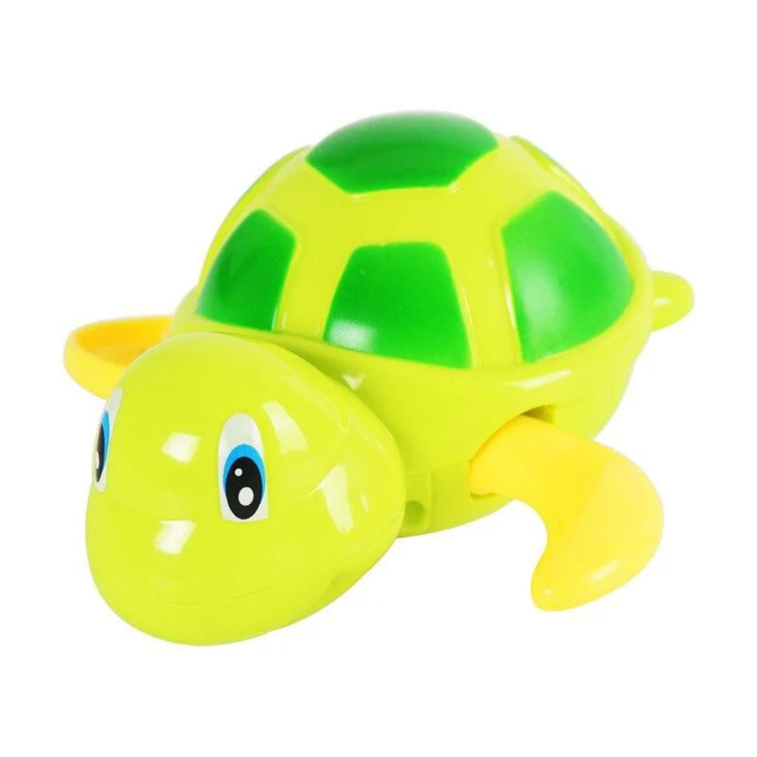 Wind-Up Bath Turtle: Mechanical Water Toy for Fun in the Tub