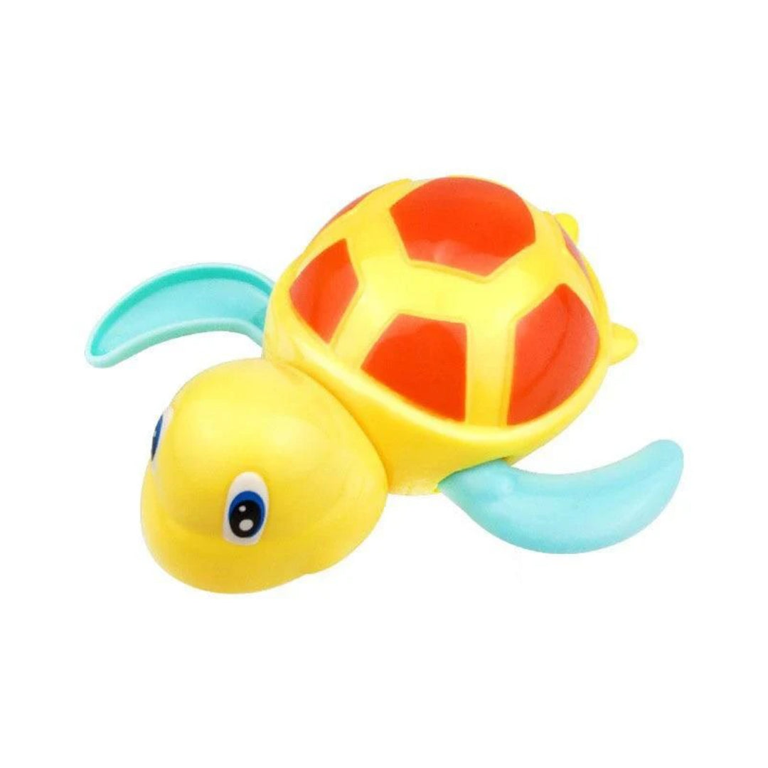 Wind-Up Bath Turtle: Mechanical Water Toy for Fun in the Tub