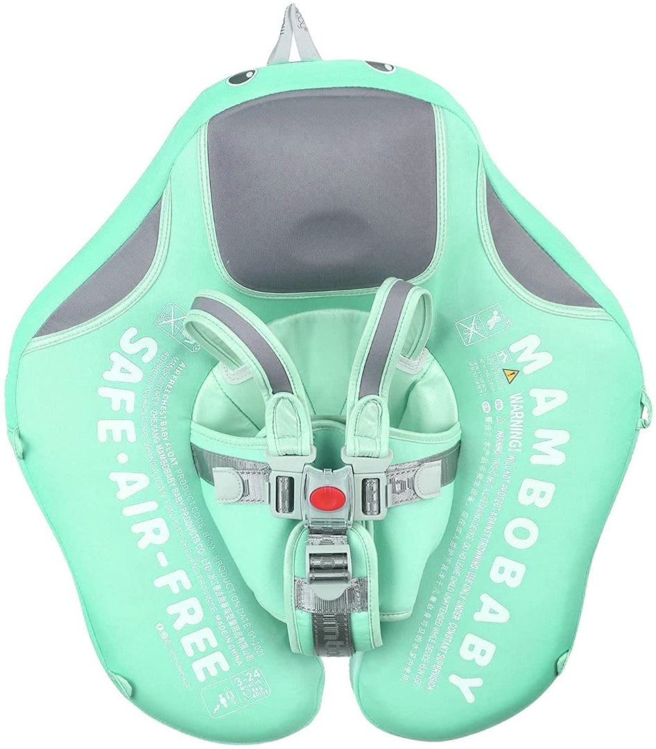 Infant Inflatable Swimming Ring with Safety Harness