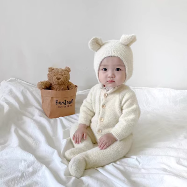 Baby Romper - Gray 8-12M (80cm) product view