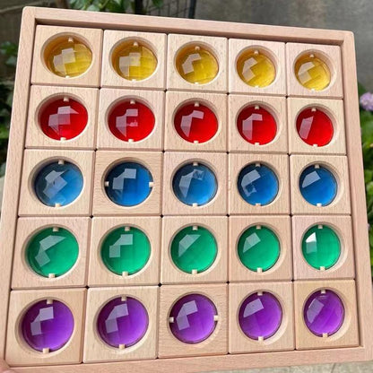 Wooden Gem Blocks