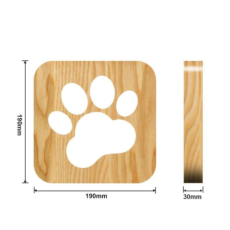 Wooden Night Light USB Power