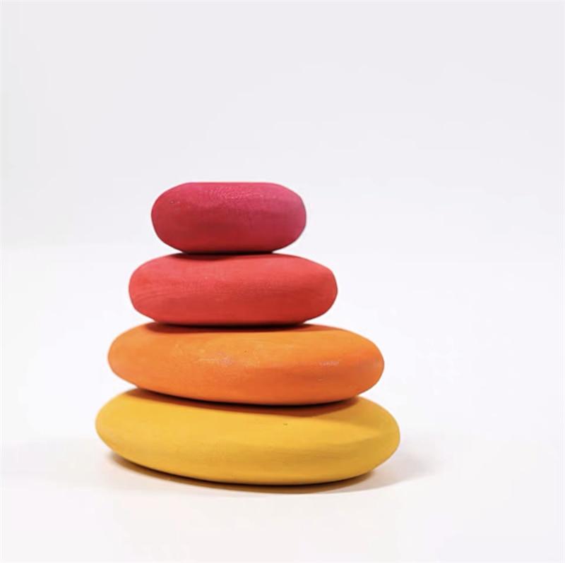 Wooden Stones Balance Blocks