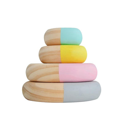 Wooden Stones Balance Blocks