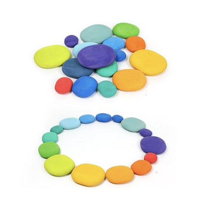 Wooden Stones Balance Blocks